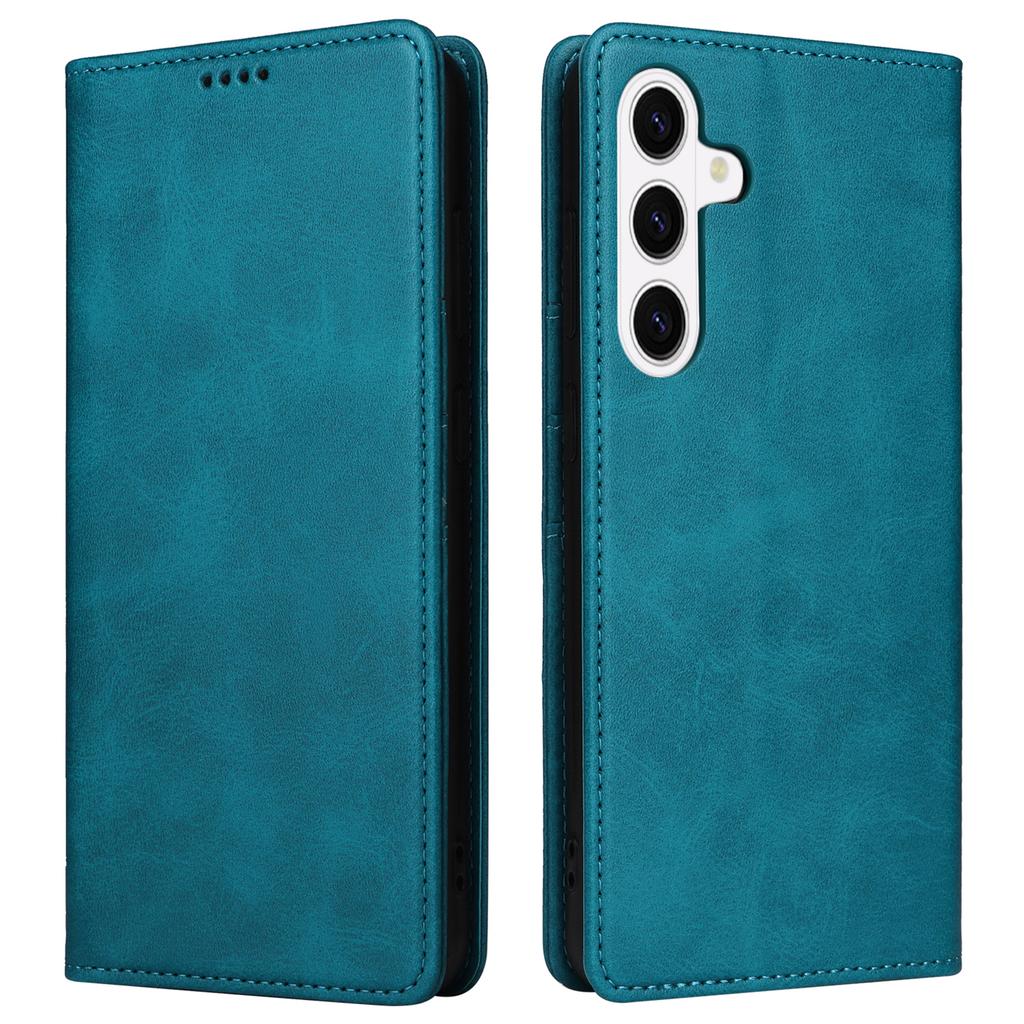 For Samsung Galaxy S26+ Case RFID Blocking PU Leather Phone Wallet Cover