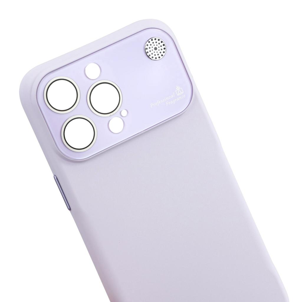 Für iPhone 16 Pro Hülle Großes Kamerafenster Flüssiges Silikon Aromatherapie Handyhülle
