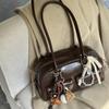 Autumn/Winter Large Capacity Bowling Bag by Xu Yunjin - Dizziness Sister Shoulder Handbag