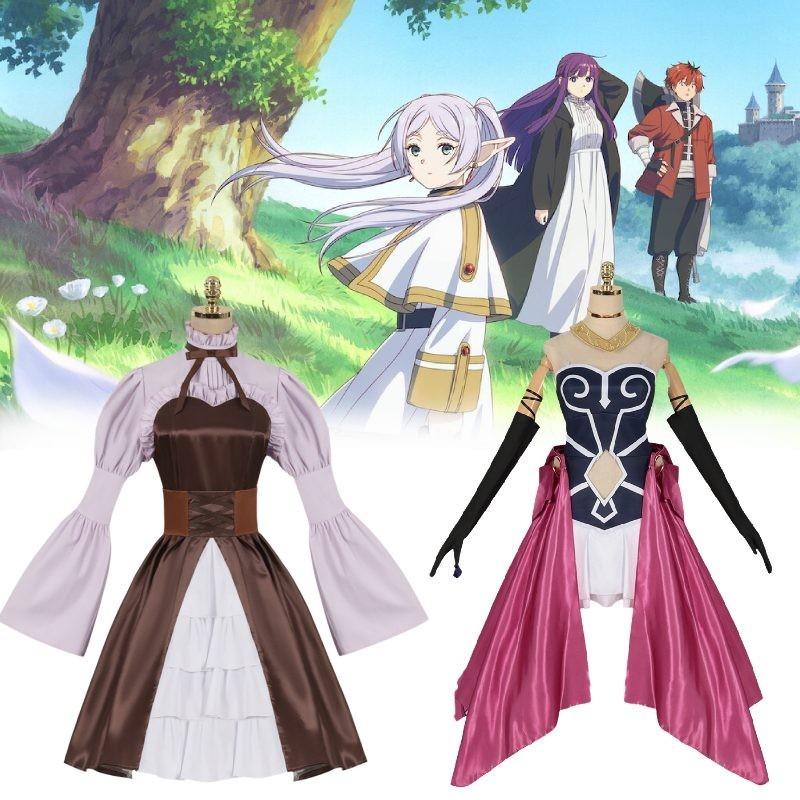 Frieren Journeys Beyond End Theme Anime Character Aura Linie Costume Performing