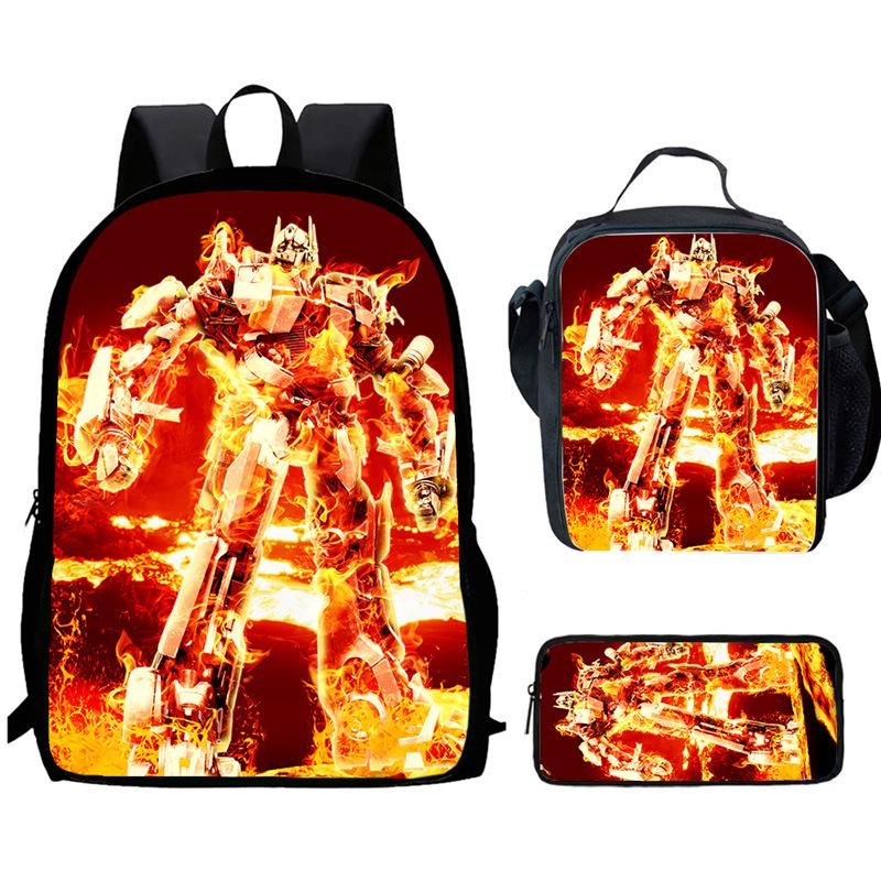 Transformers, Bumblebee Bag High Definition Multi-Function Oxford Lightweight Backpack