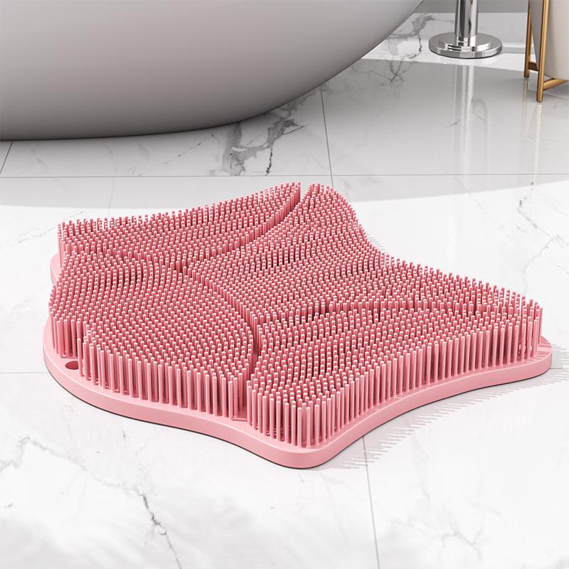 

**Multi-Functional Non-Slip Foot and Back Scrub Pad for Exfoliating and Massage** 30x25 CM