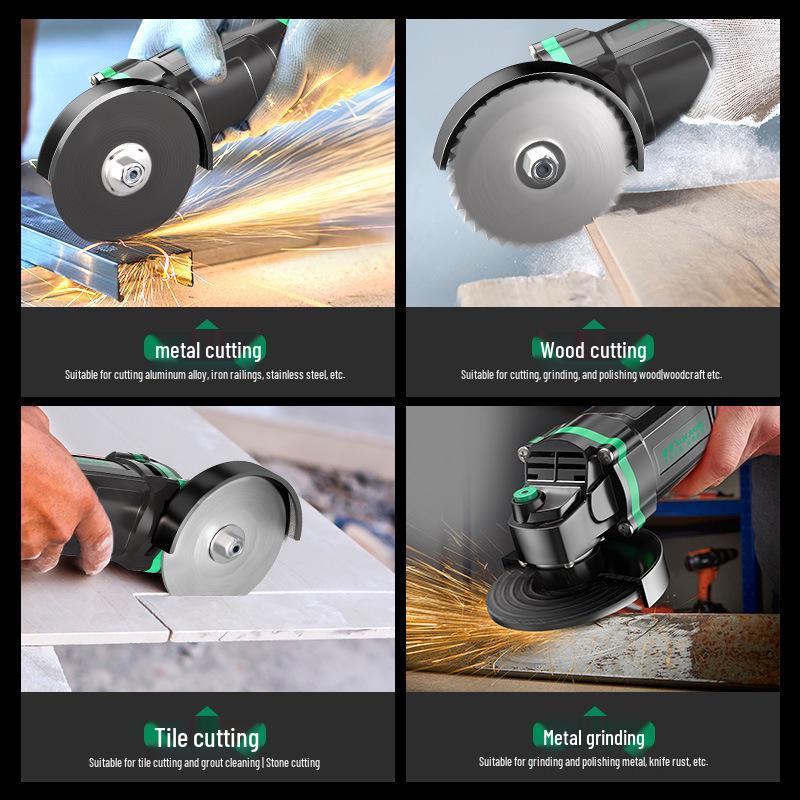 Compact Electric Saw for Wood, Tile, Grout, Metal, Aluminum Alloy - Handheld Home Tool