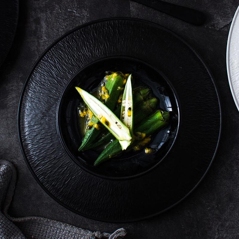 RuHan 10-Inch Ceramic Western Dinner Plate