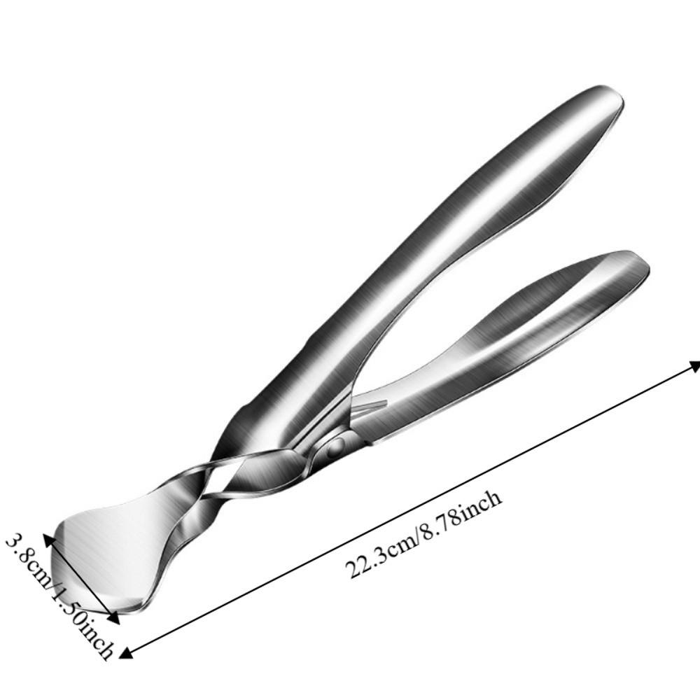304 Stainless Steel Durian Shell Cracker Effort-saving Watermelon Melon Opening Pliers  Commercial
