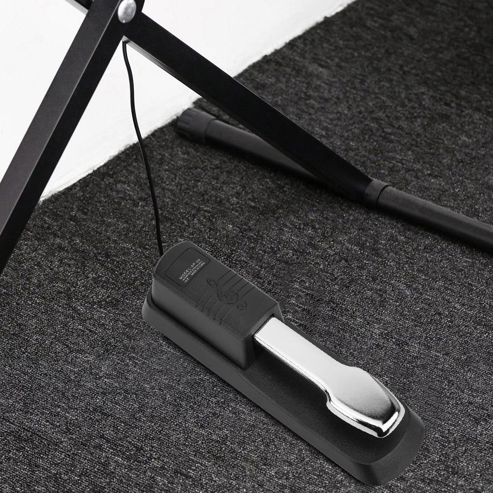 Piano Sustain Foot Pedal Switch with Non Slip Mat Musical Instrument Accessories