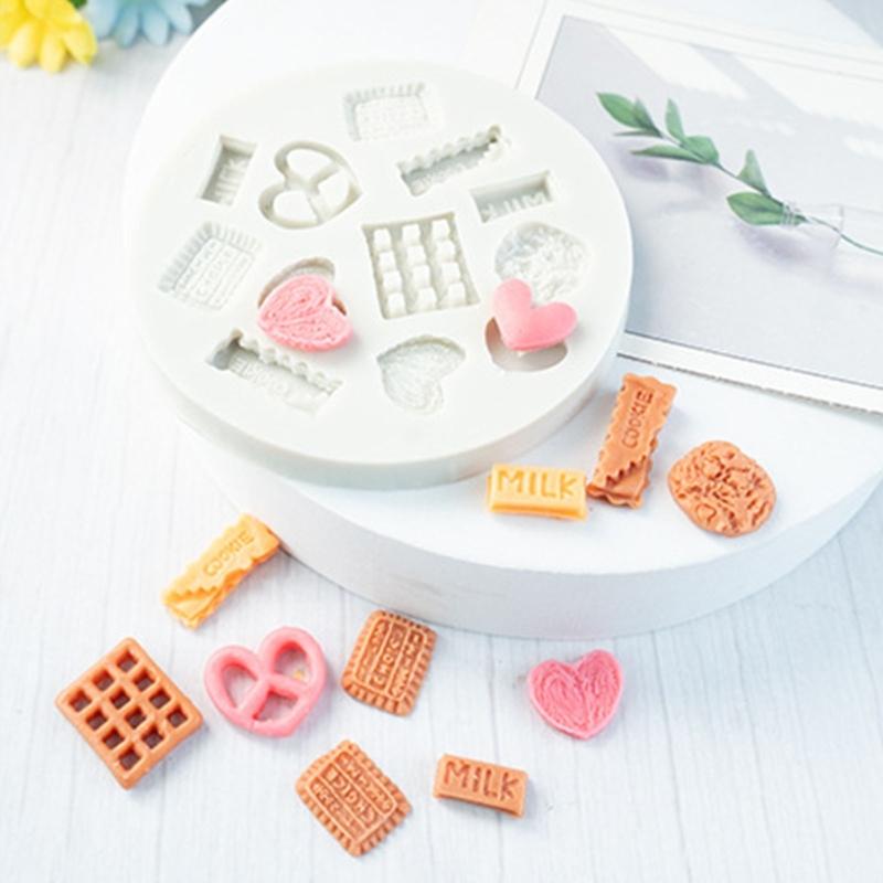 Spülmaschinenfeste Silikon-Süßigkeitenformen zur wiederholten Verwendung beim Kuchen dekorieren, Eiswürfel herstellen, Backzubehör