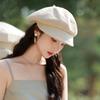 Women S Hollow Mesh Beret Japanese Vintage Sun Protection Sun Shade Pumpkin Hat