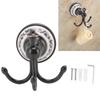 Retro Look Coat Hook Black Bathroom Hook Towel Hook  Bathroom Bedroom Kitchen Laundry Room Entryway