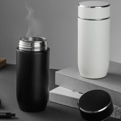 With Tea Filter Thermos Water Bottle 350ml Coffee Vacuum Flasks  Car Use