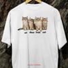 Cat T Shirt Unisex Lover Un Deux Trois For Owner Print Funny Vintage Comfortable Streetwear Fashion Unisex Graphic Homme