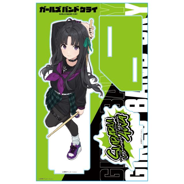 Anime [Girls Band Cry] Akrylowy Stojak z Postacią Yasuwa Subaru