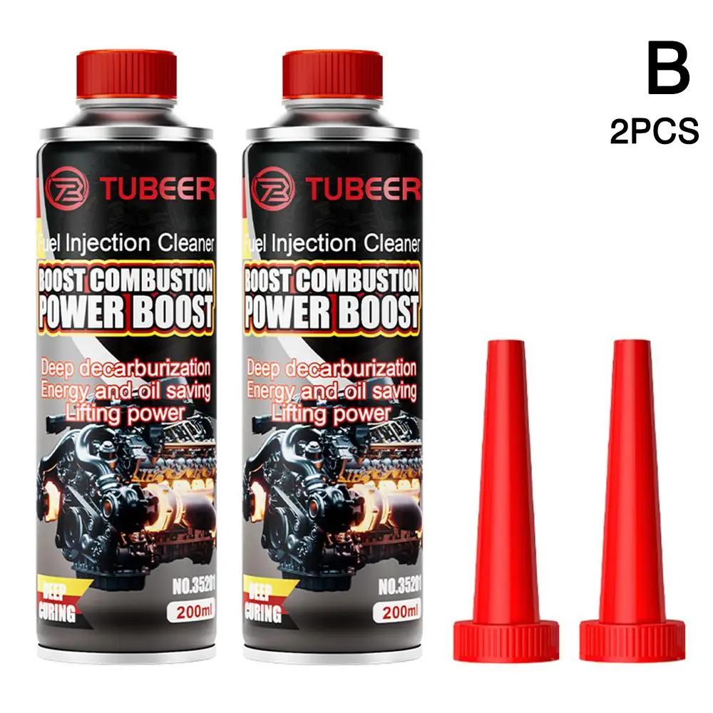 Pack Of 2 Fuel Injector Cleaner For Gasoline Engines Fuel System Treatment Tank Engine Car Cleaning Remove Carbon &Fuel Dep V4G0