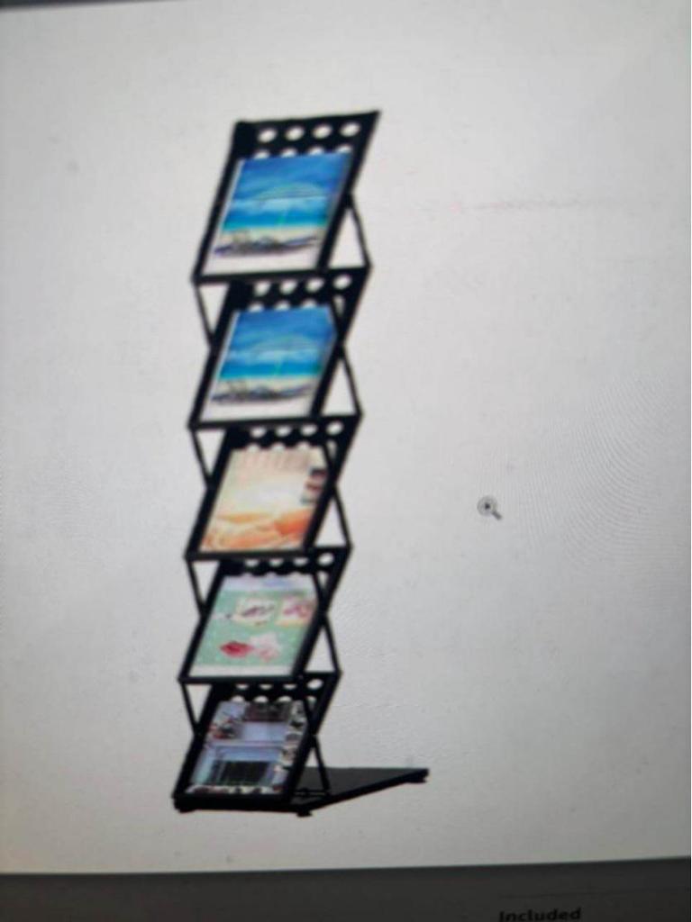 Shanghai A4 Telescopic Foldable Display Rack for Exhibitions and Promotions