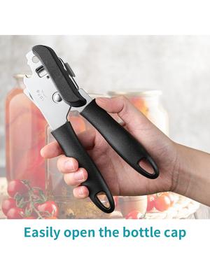 Manual Can Opener Stainless Steel Bottle Openers Professional Ergonomic Jars Tin Opener for Cans Kitchen Tools Accessories