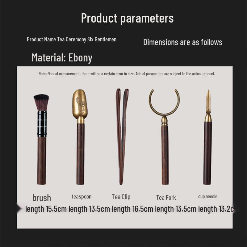 Mengting Tea Ceremony Six Gentlemen Tool Set