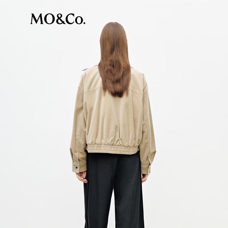 MO&Co. Lapel Collar Short Jacket