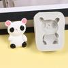 Reusable Silicone Baking Mold With Lovely Animal Design Designing Accent For DIY Dessert Crafts
