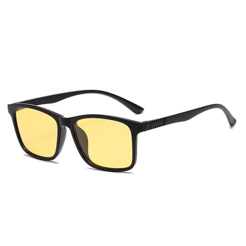 Xiaomi Men Women Square Sunglasses UV400 Matte Black PC Frame And Temples Fashion Shades for Driving Cycling Outdoor 3501