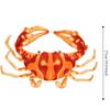 Lifelike Simulation Crab Plush Toy Fluffy Crab Stuffed Animal Doll  Home Decor