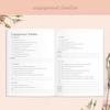 A5 Wedding Planning Notebook with Natural Pages and Hardcover