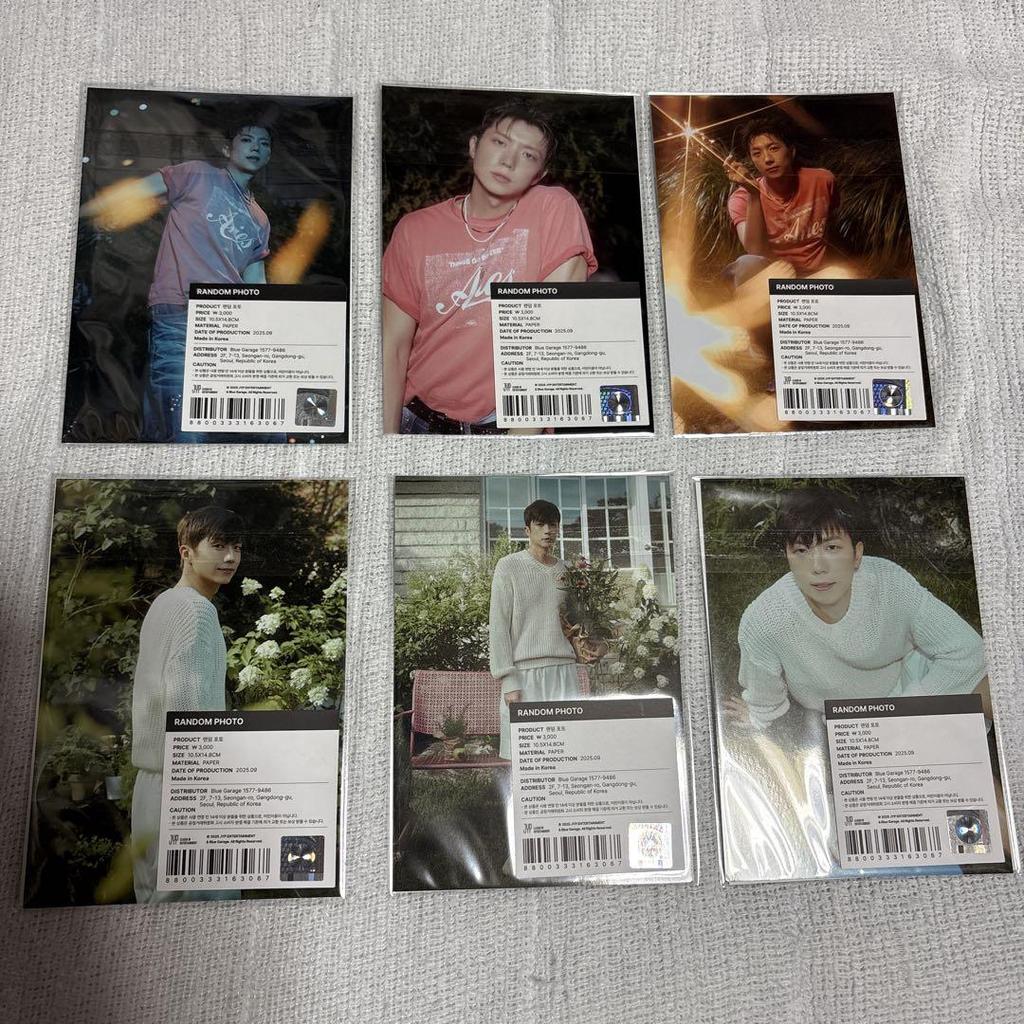 [USED] 2PM / 2pm Wooyoung Korean Solo Concert Goods Random Photo