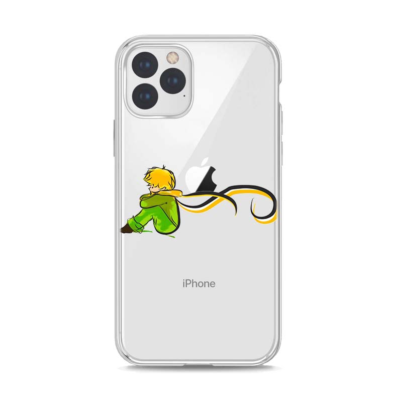 The Little Prince And Fox Silicone Cover For Apple IPhone 13 12 Mini 11 Pro XS MAX XR X 8 7 6 6S 5 Plus SE Phone Case