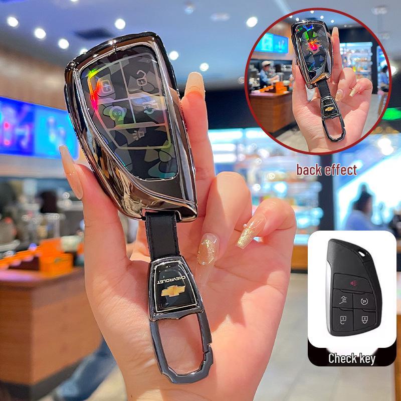 Chevrolet Equinox 2025 Premium Key Case with Metal Buckle - Full Coverage Accessories