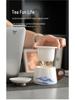 Exquisite Mutton Fat White Porcelain Tea & Coffee Infuser Cup for Home & Office