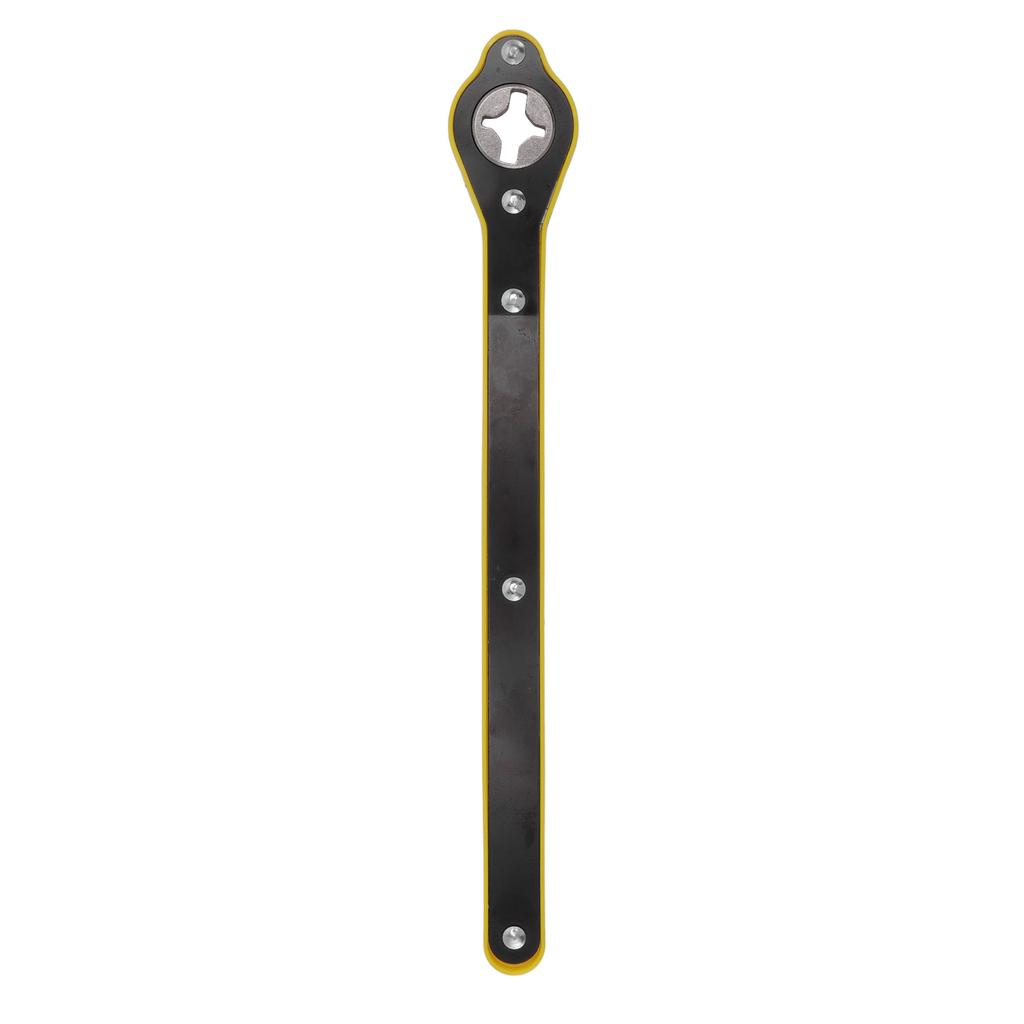 Ratchet Wrench 34cm Long Handle Ergonomic Labor Saving Jack Ratchet Wrench for Wheel Tire Removal