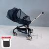Rundes T6 Universelles Kinderwagen-Moskitonetz & Sonnenschutz mit Kühlmatte Zubehör