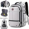 Leather Film Large Capacity Large Backpack Premium Sense Travel Bag Mountaineering Bag School Bag Backpack Oxford Cloth