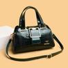 2 Layer Large Capacity Tote Bag Luxury Handbags Women Bags Designer Crocodile Pattern Ladies Boston Shoulder Bag High Quality