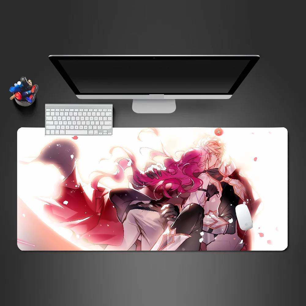 Manga V-Villains Are Destined To Die Mousepad Non-slip Suitable For Office Computers Laptops E-sports Game Desk Mats XXL Keyboa