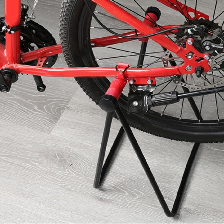 Road Bike Triangle Stand Foldable Floor Stand Bike Display Wheel Hub Bracket