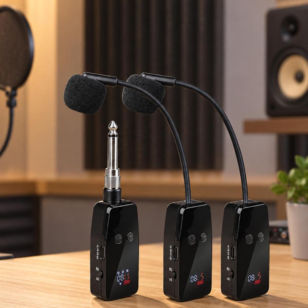 Instrument and Vocal System Long Runtime Gooseneck Foldable Audio
