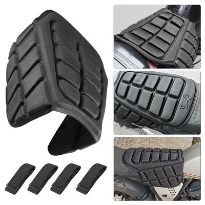 Motorcycle Seat Cover Air Pad Sunscreen Heat Insulation Seat Cushion 3D Mesh Seat Cover Inflatable Decompression Air