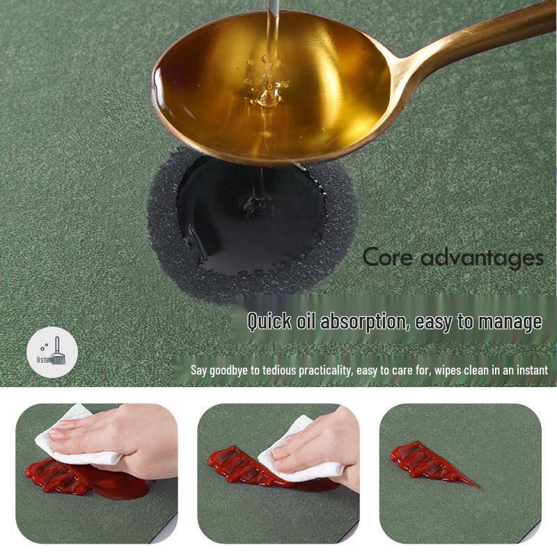 ZHUJUN Kitchen & Bar Absorbent Drain Mat