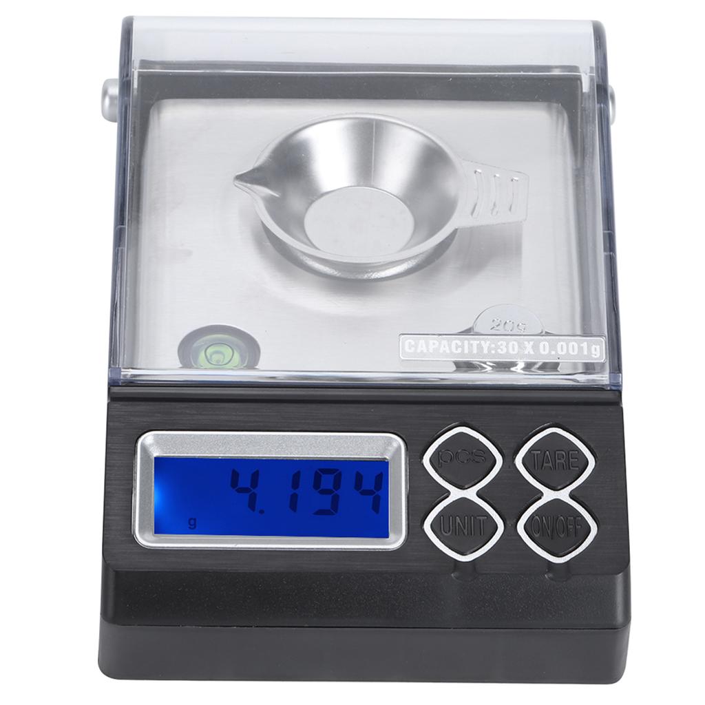 Portable Mini High Accuracy Electronic Jewelry Scale Balance Kitchen Accessory 30g/0.001g