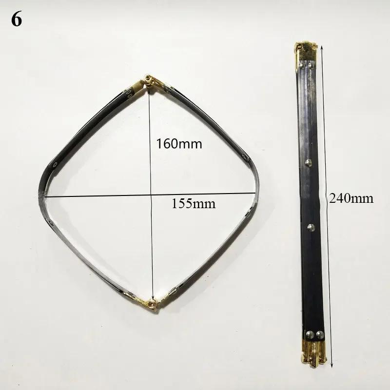 

Silver Metal Bag Frame For Purse Backpack Handbags Purse Frame Metal Aluminium Tube Frame Bag Handle Accessories For Bags Parts