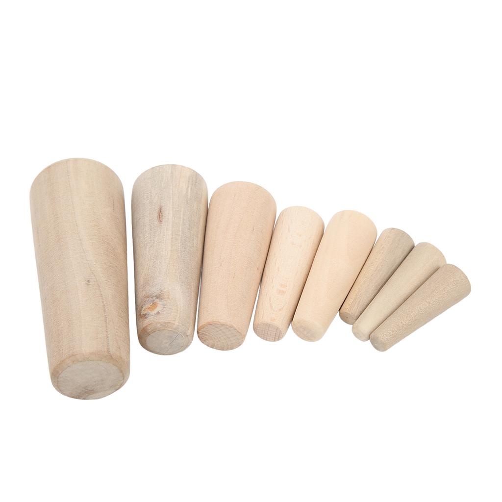 10pcs Marine Tapered Thru Hull Emergency Soft Wood Plugs Drain Plug for Boat Yacht