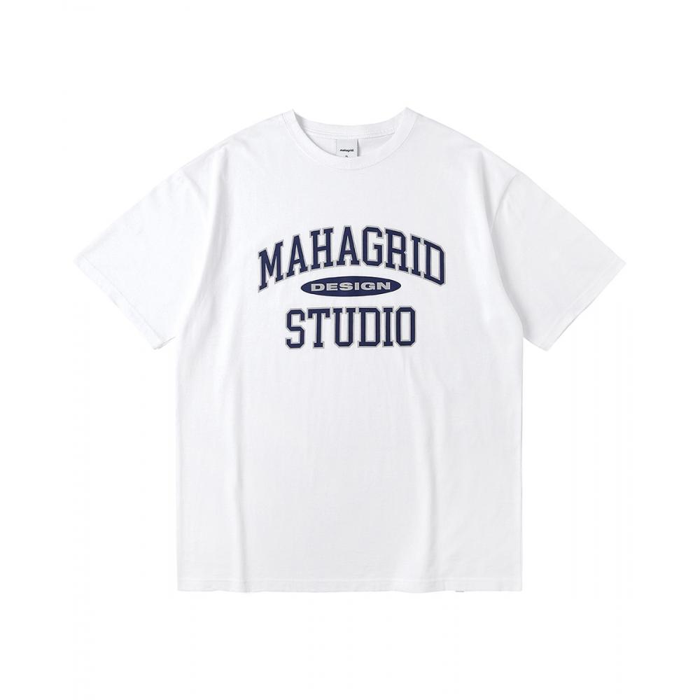 

ФУТБОЛКА С ЛОГОТИПОМ MAHAGRID COLLEGE WHITEMG2BSMT536A