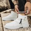 Man Shoes Trendy  High Cut New Boots for Men Designer Size 44 Footwear Casual Non Slip Quality Offers Y2k Low Price Fashion
