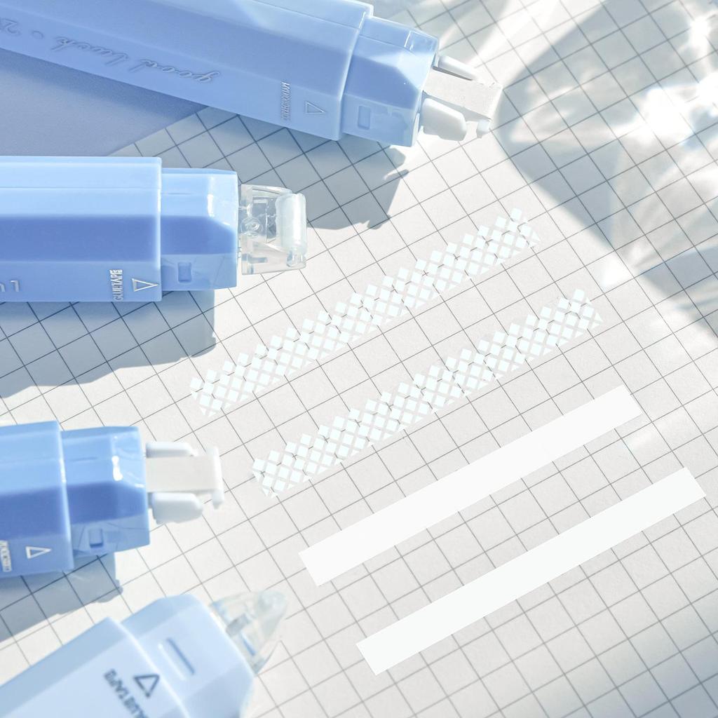 Dual-Ended Correction & Glue Pen for Students - Transparent, High-Value