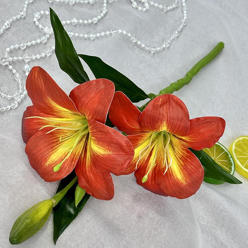 Flower Lily Artificial Wedding Hotel Restaurant Desktop Decoration Ornament Room