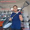 British Garden High Manganese Steel Thickened Shovel – Black Floating Cloud for Outdoor Gardening
