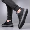 Men's Summer Hollow Breathable Mesh Anti Slip Casual Sports Shoes with Thick Soles, Comfortable and Versatile Base Fashionable