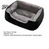 Resilient Cat Bed for Neck Support Rectangular Plush Bed, Cozy Pet Lounge Anti-slip Bottom, Cuddler Small Pets Washable Couch Indoor Cats Dogs Puppies