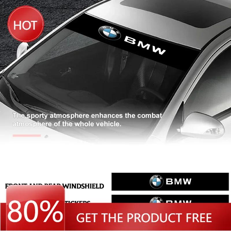 2025 Heißes Auto Frontscheibenaufkleber Vorne und Hinten Dekorative Embleme für BMW E46 E90 E60 E39 E36 E87 E92 E91 E34 F30 E10 F20