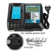 Replace Mita MAK Charger Universal Dual-slot Charger, Suitable for 14.4-18V Lithium Battery Charger DC18RD